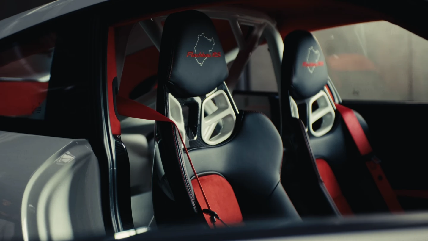 Porsche 911 Flachbau RS interior front seats