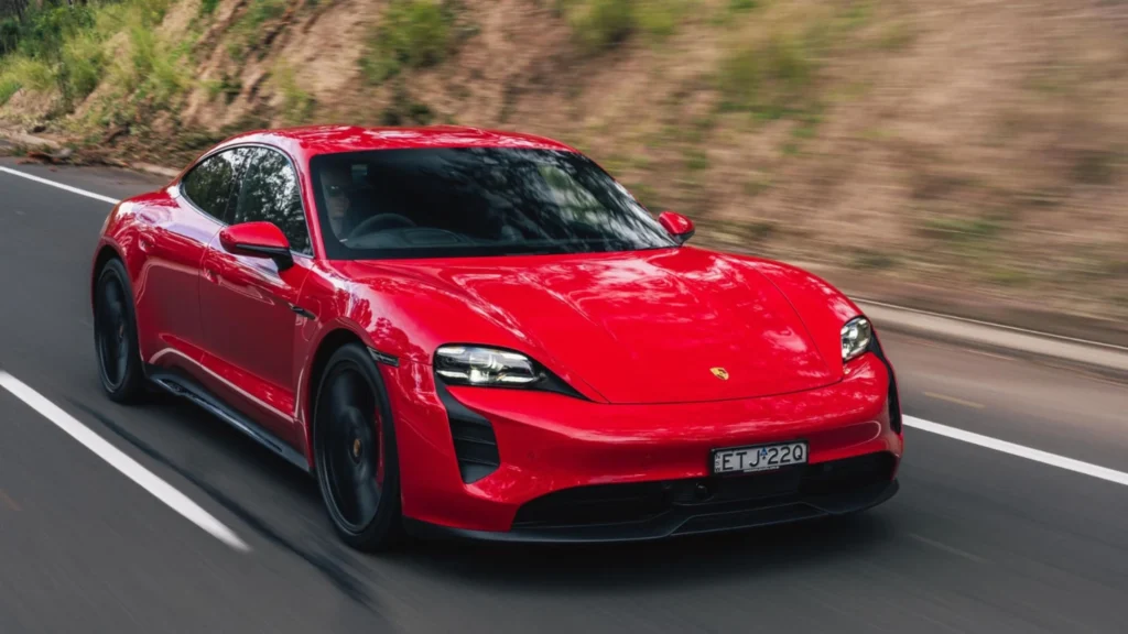 Porsche Taycan GTS electric sports sedan