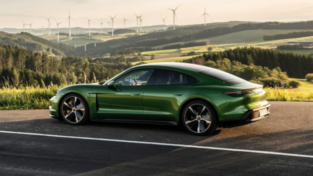 Porsche Taycan electric sports sedan