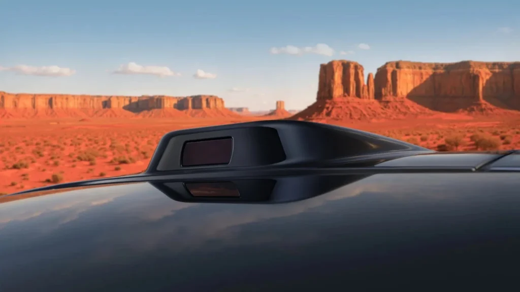Second gen Cadillac XT5 PHEV China lidar sensor
