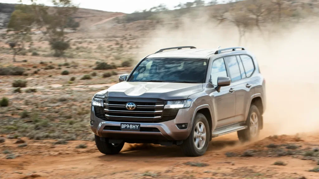 Toyota Landcruiser off road