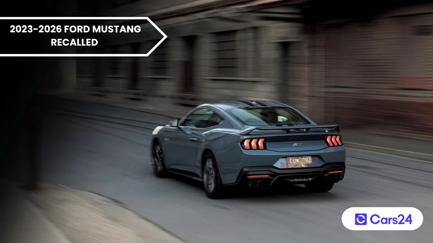 2023 2026 Ford Mustang recalled over sudden power loss risk banner