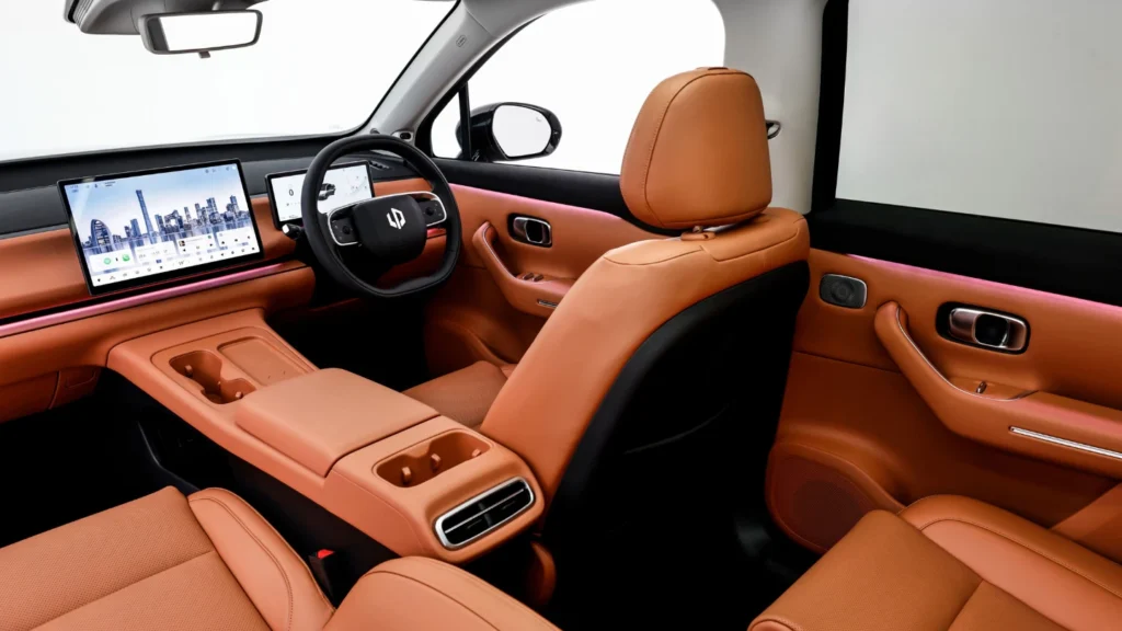 2026 Leapmotor C10 Design LR EV Australia interior