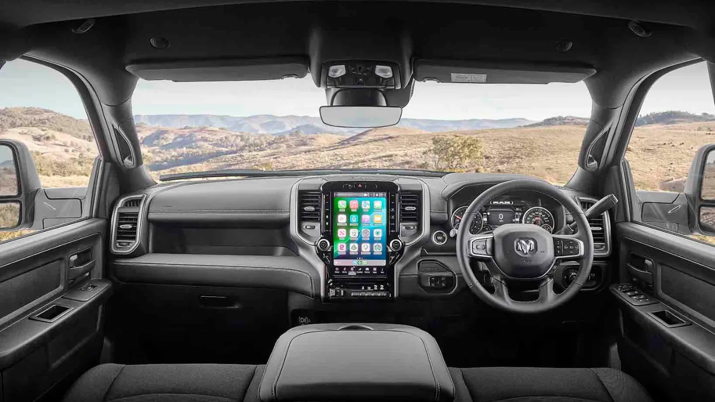 2026 Ram 2500 Warlock interior cockpit