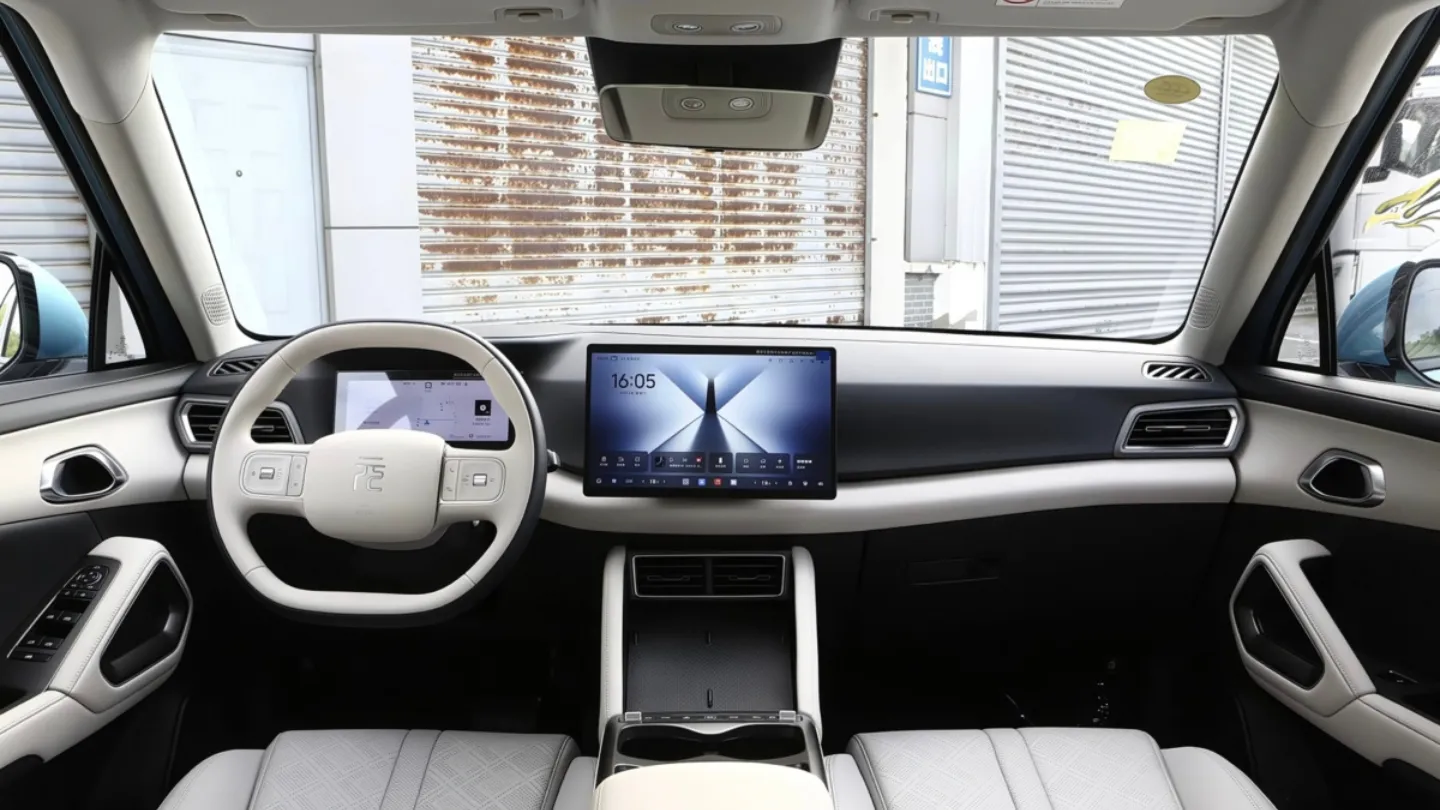 2027 BYD Atto 2 EV China interior cockpit