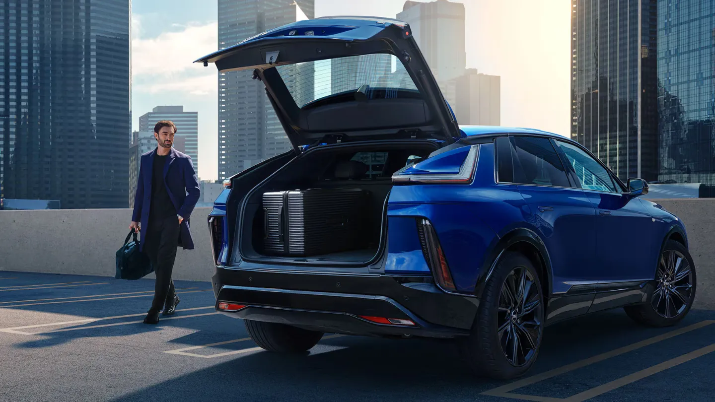 2027 Cadillac Lyriq-V EV suv boot space