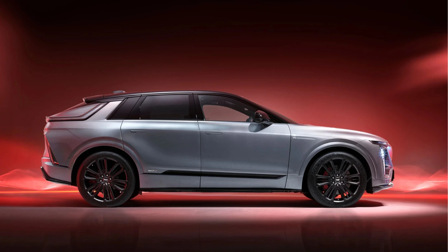 2027 Cadillac Lyriq-V EV suv exterior side