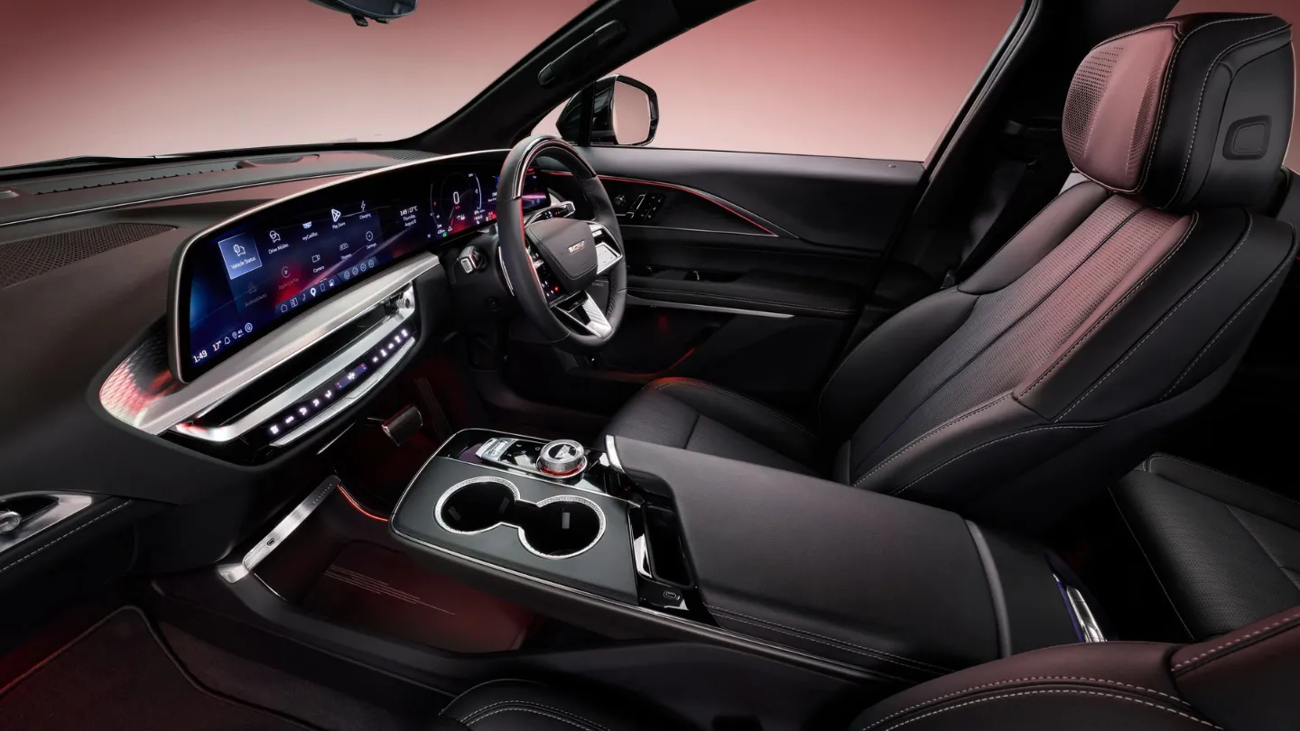 2027 Cadillac Lyriq-V EV suv interior cockpit
