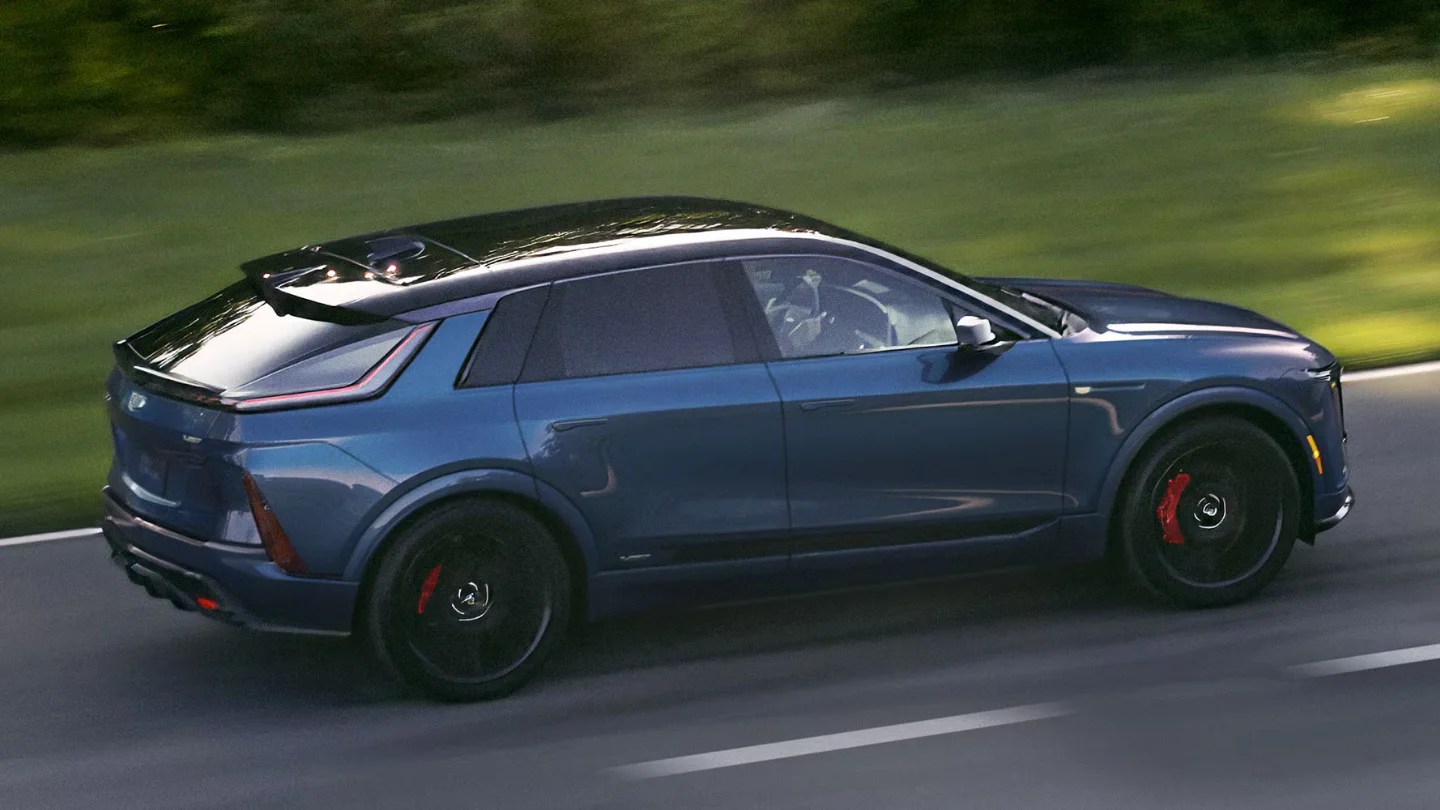 2027 Cadillac Lyriq exterior side view