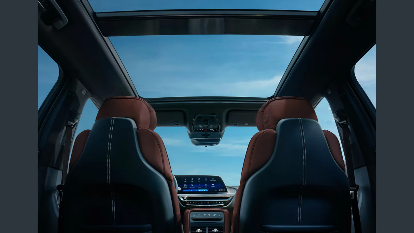 2027 Cadillac Lyriq interior sunroof