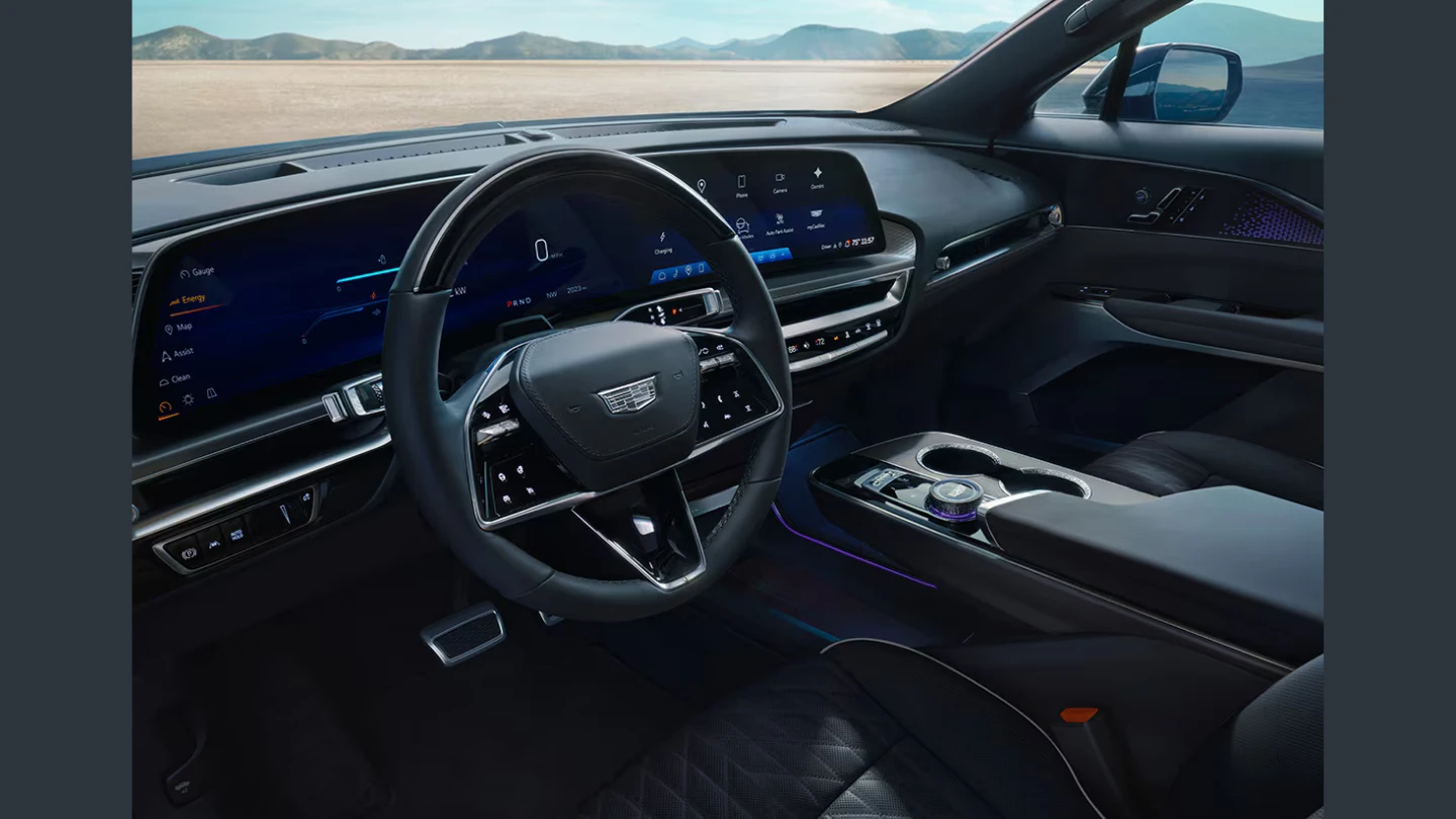 2027 Cadillac Lyriq interior cockpit