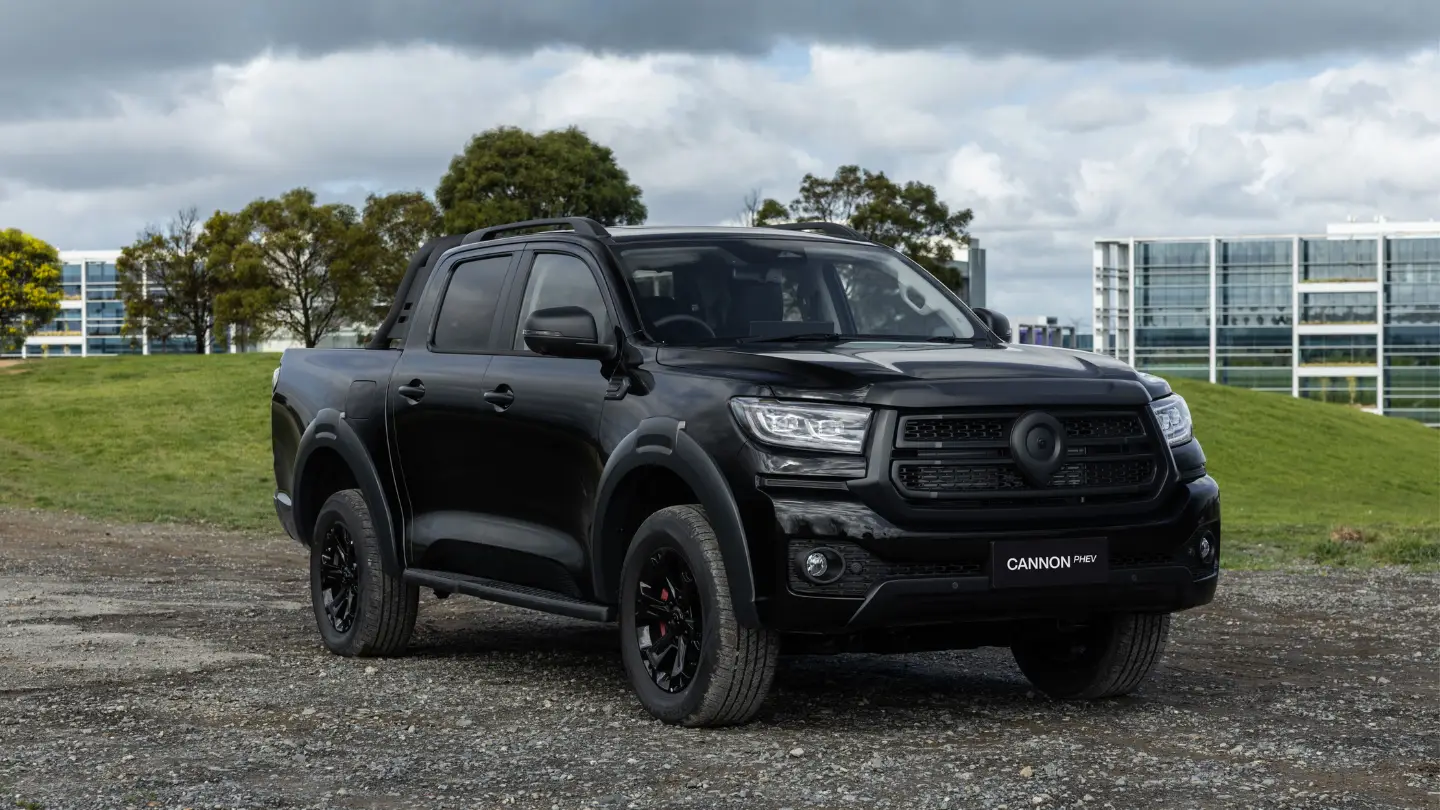 2027 GWM Cannon Hi4-T PHEV ute exterior