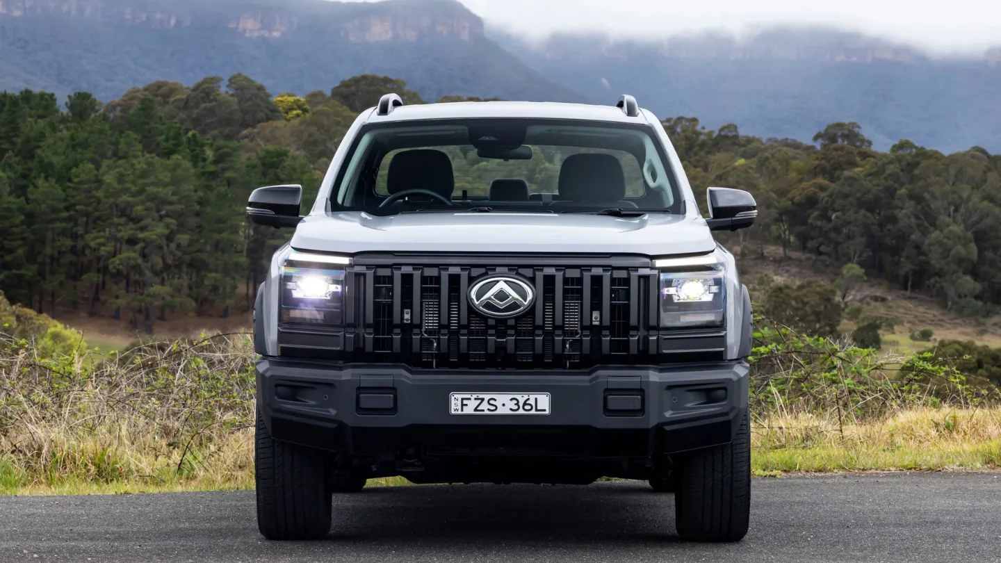 2027 LDV T60 dual cab 2.5L diesel ute exterior front face