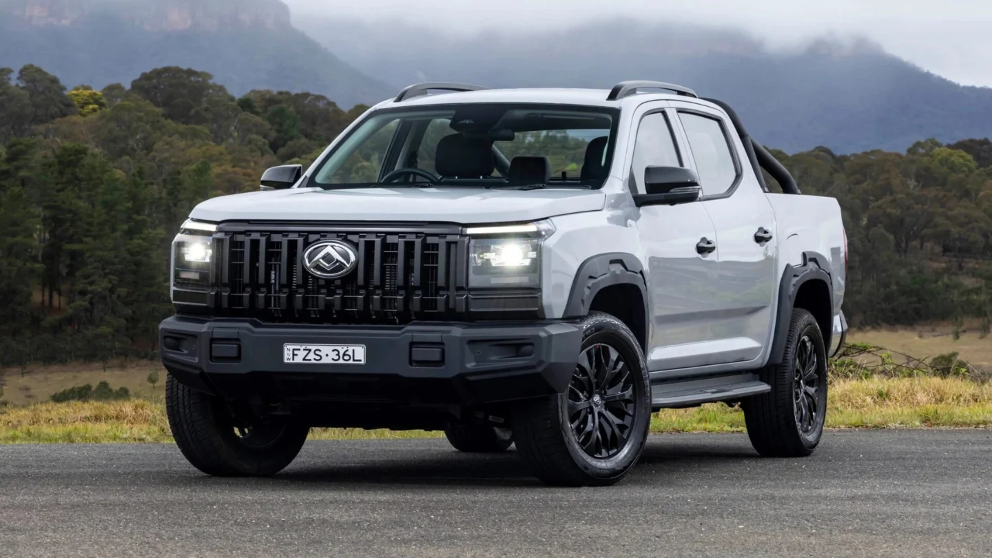 2027 LDV T60 dual cab 2.5L diesel ute exterior front side