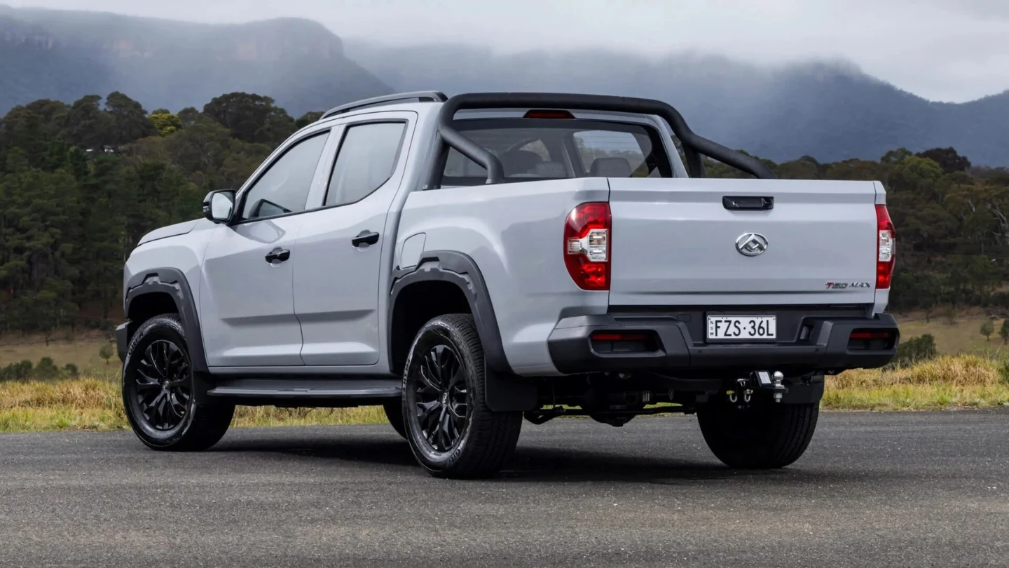 2027 LDV T60 dual cab 2.5L diesel ute exterior rear side