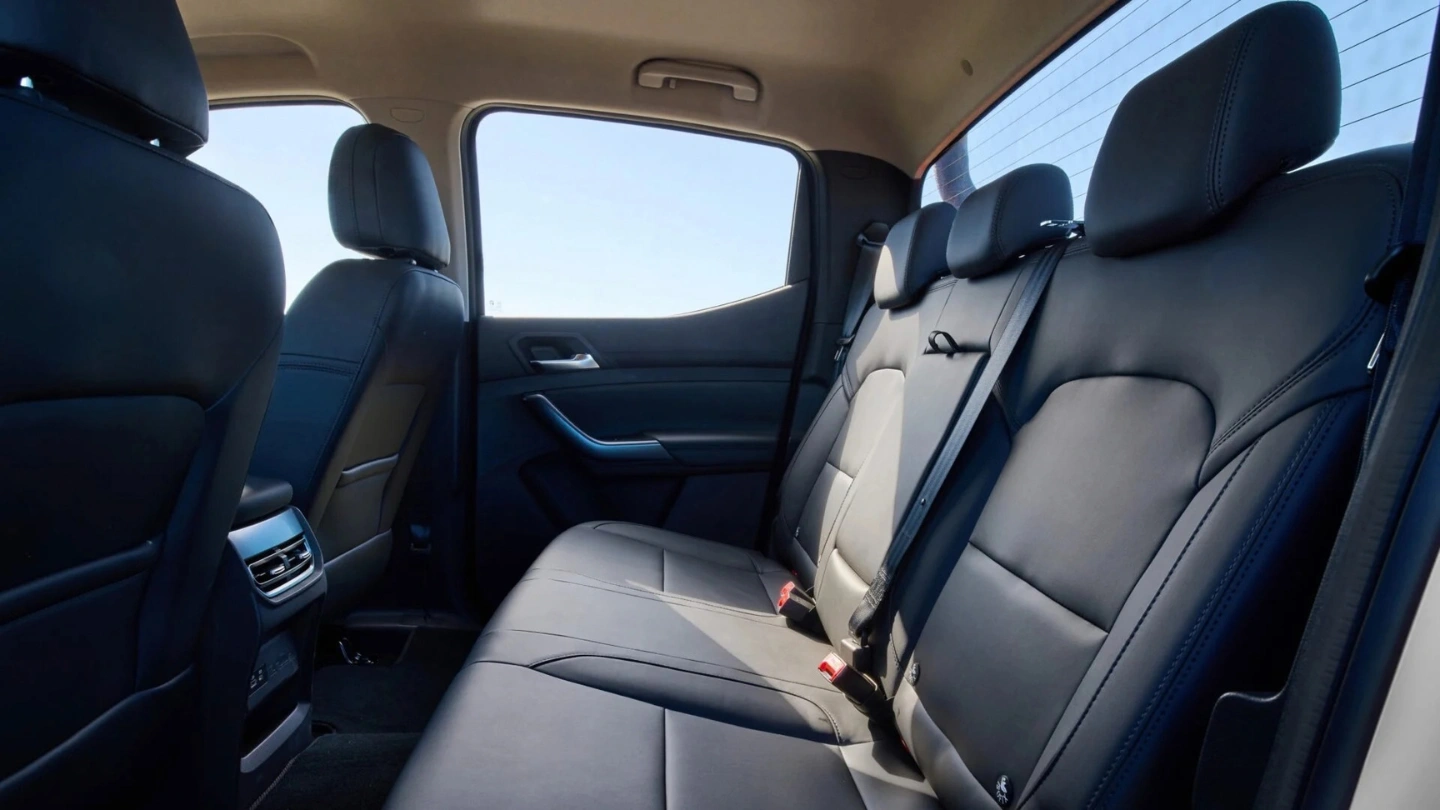 2027 LDV T60 dual cab 2.5L diesel ute rear seats