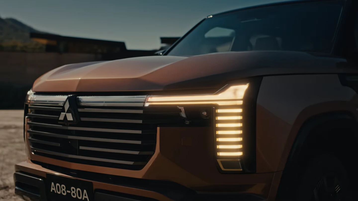 2027 Mitsubishi Pajero exterior face