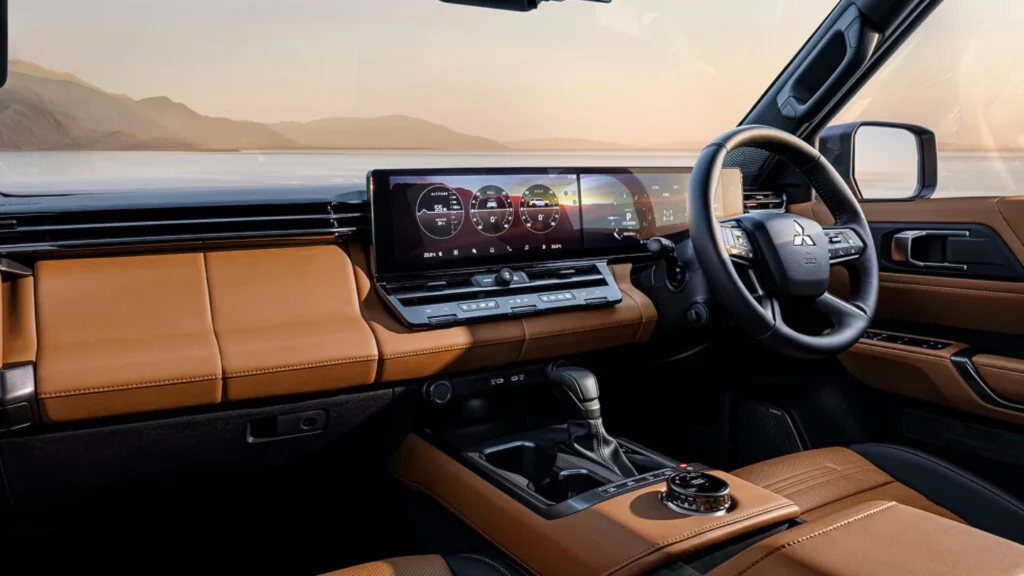 2027 Mitsubishi Pajero interior cockpit