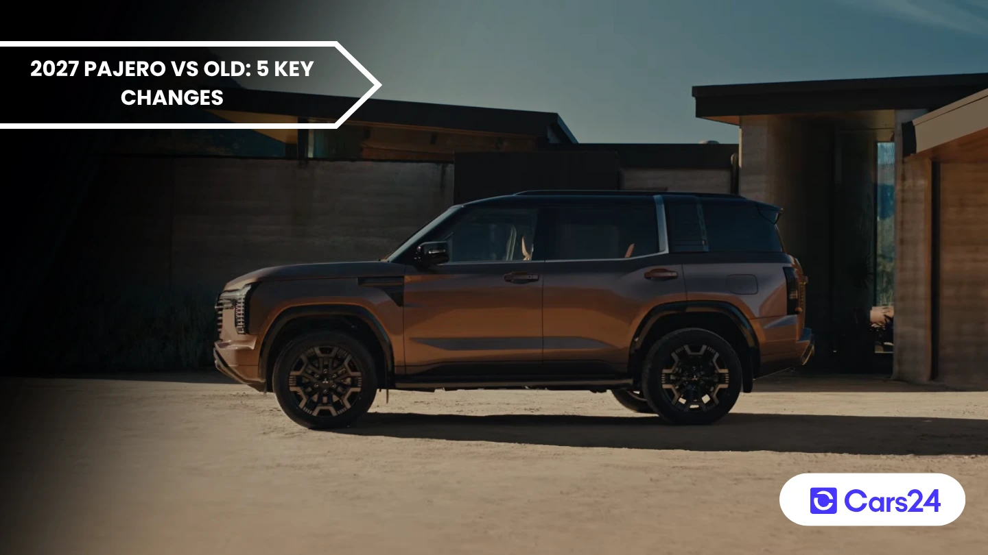 2027 Mitsubishi Pajero vs Older generation 5 key changes banner photo