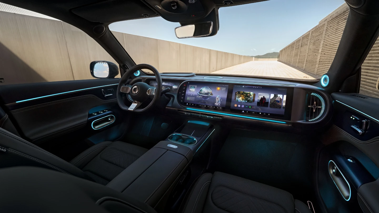 2027 Smart #5 electric SUV interior cockpit