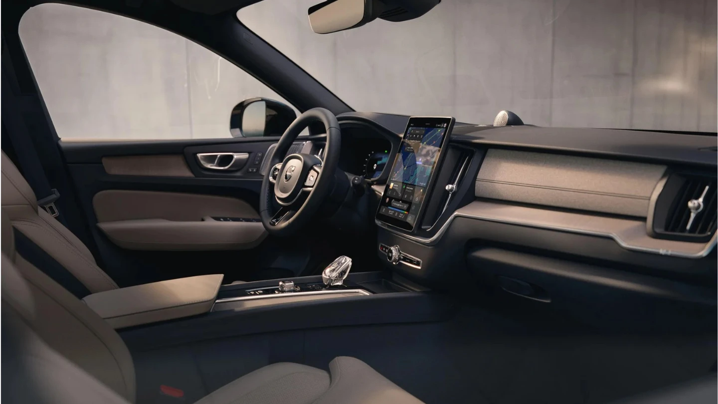 2027 Volvo XC60 PHEV SUV interior cockpit