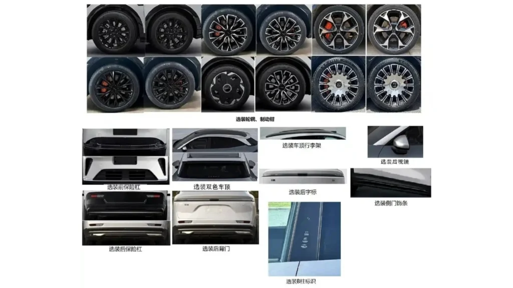 2027 Zeekr 7x rwd china add ons options