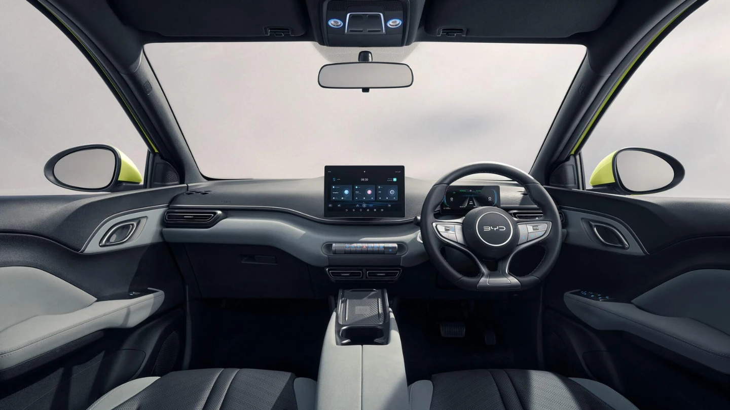BYD Atto 1 EV hatch interior