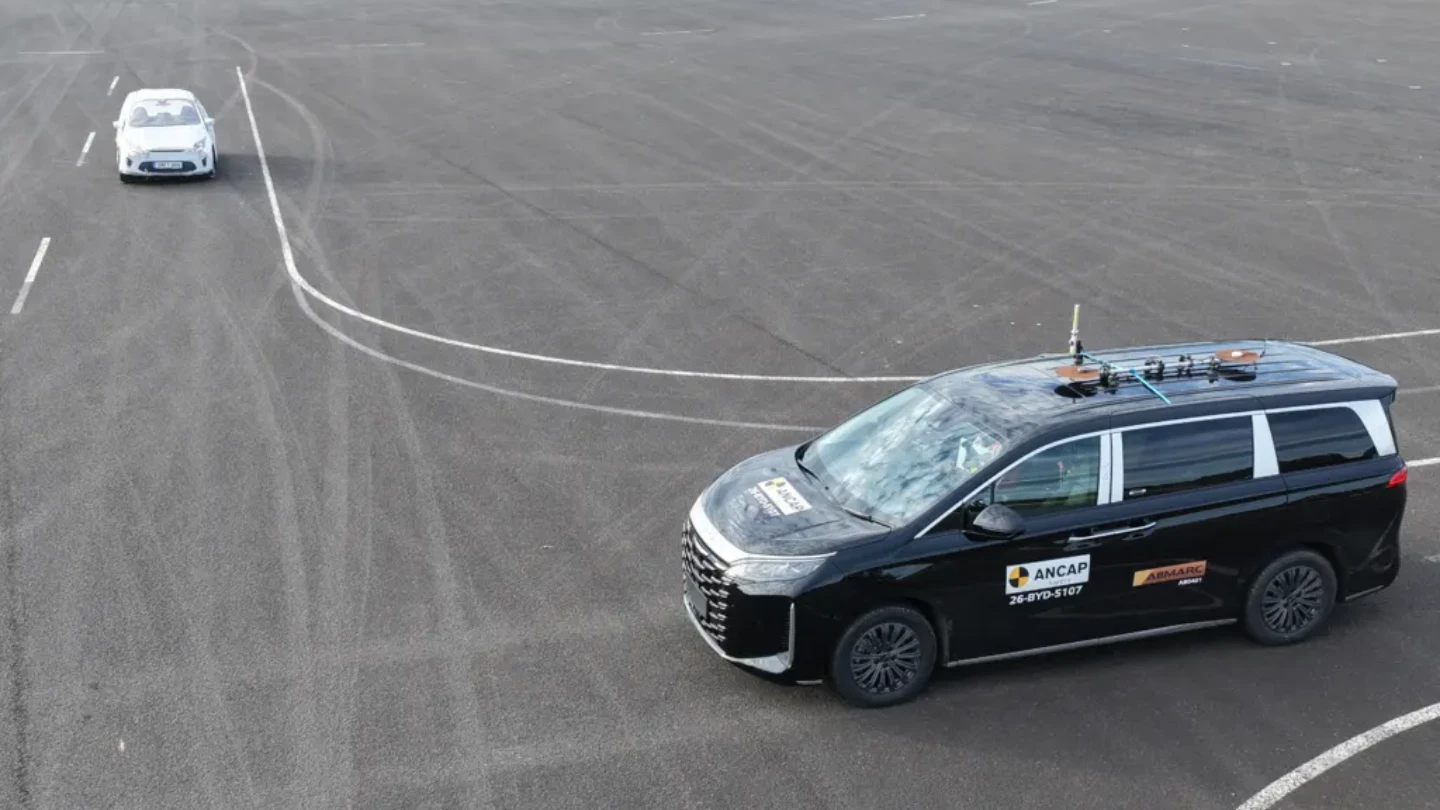 BYD M9 5-star ANCAP rating assessment
