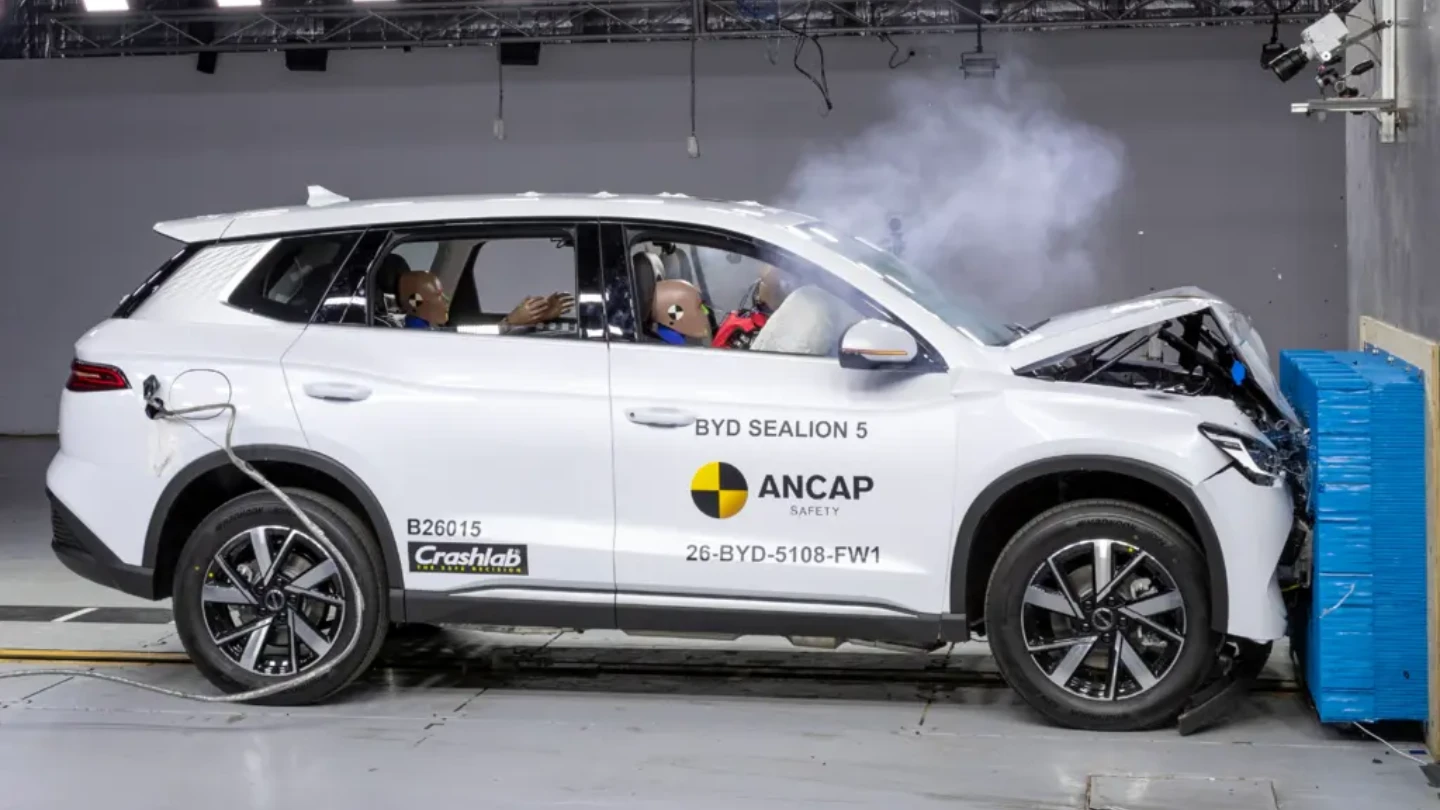 BYD Sealion 5 ancap safety assessment 2