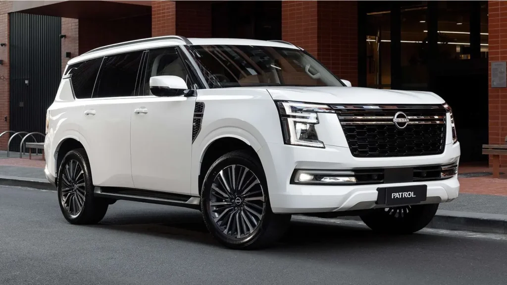 Nissan Patrol towing