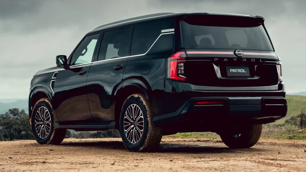 Nissan Patrol towing