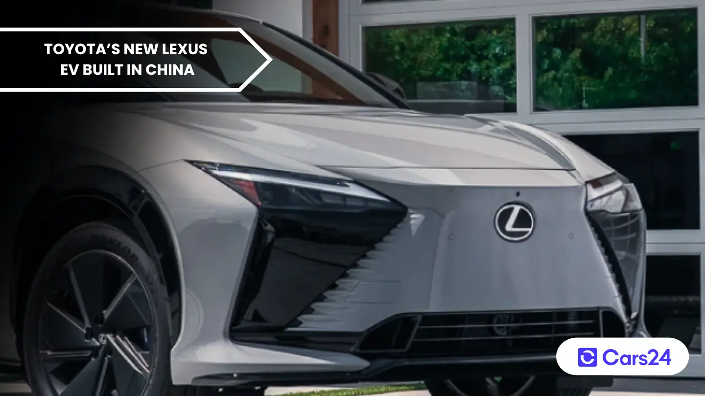 Toyota’s New Lexus EV Built in China