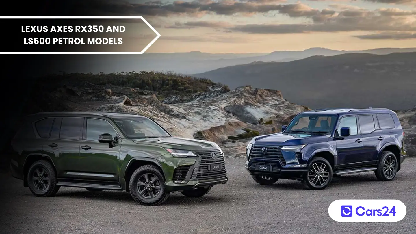 Lexus axes petrol models in Australia