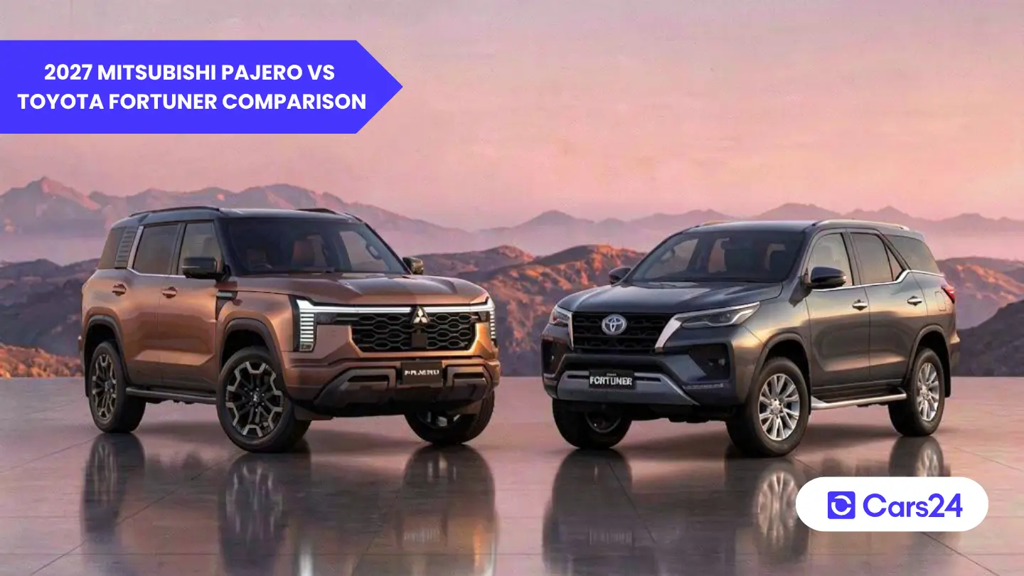 2027 Mitsubishi Pajero vs Toyota Fortuner comparison