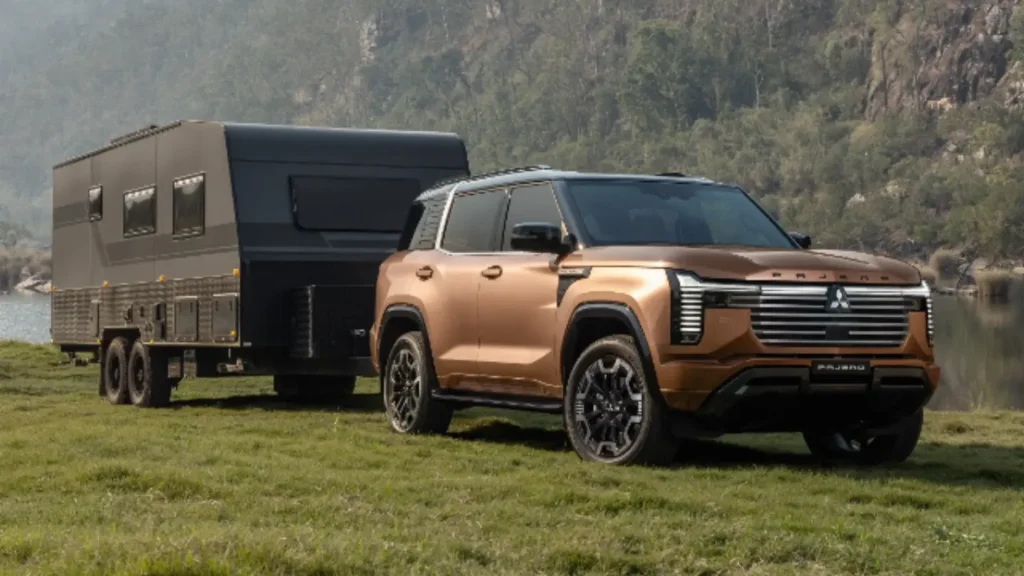 2027 Mitsubishi Pajero towing