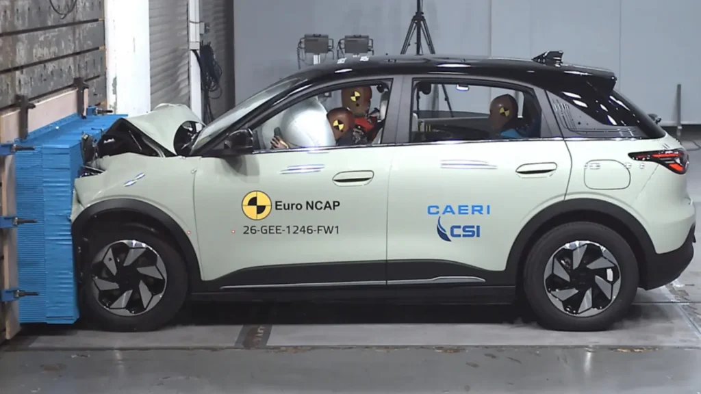 Geely EX2 ancap safety rating