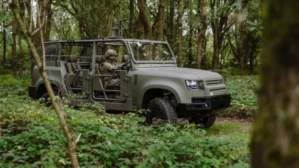 Defender Wolf Series II Utility Military Vehicle