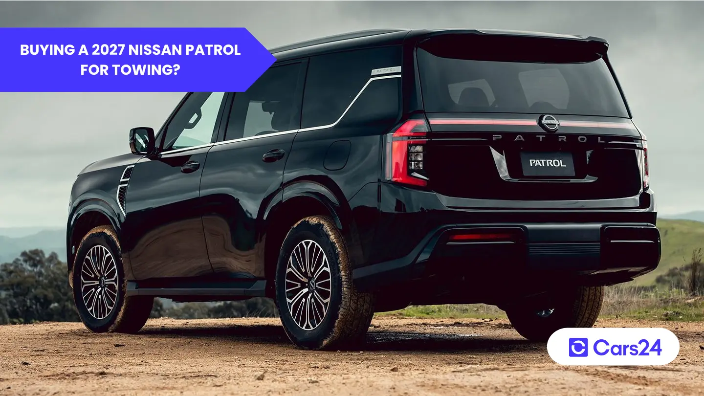 Nissan Patrol towing