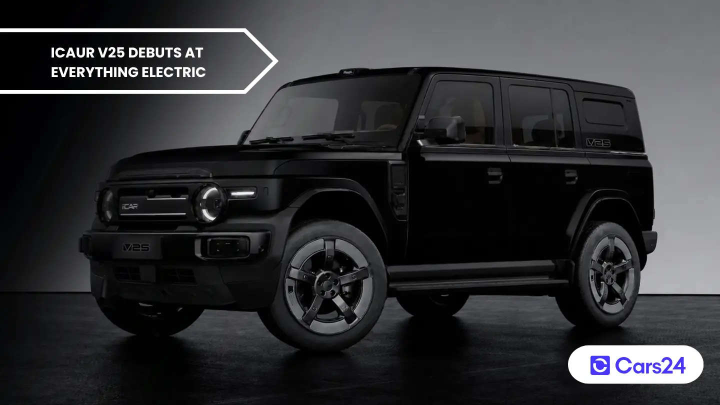 iCaur V25 electric SUV