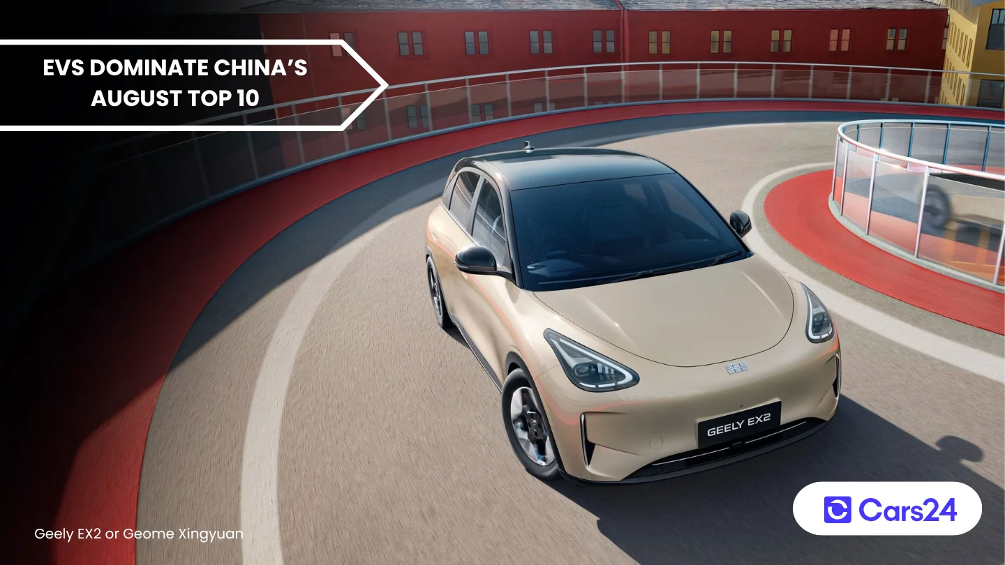 EVs dominate Chinas August 2026 top 10 passenger car sales banner photo