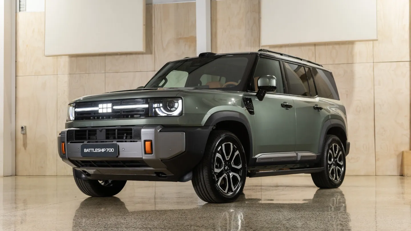 Geely Battleship 700 large SUV exterior front