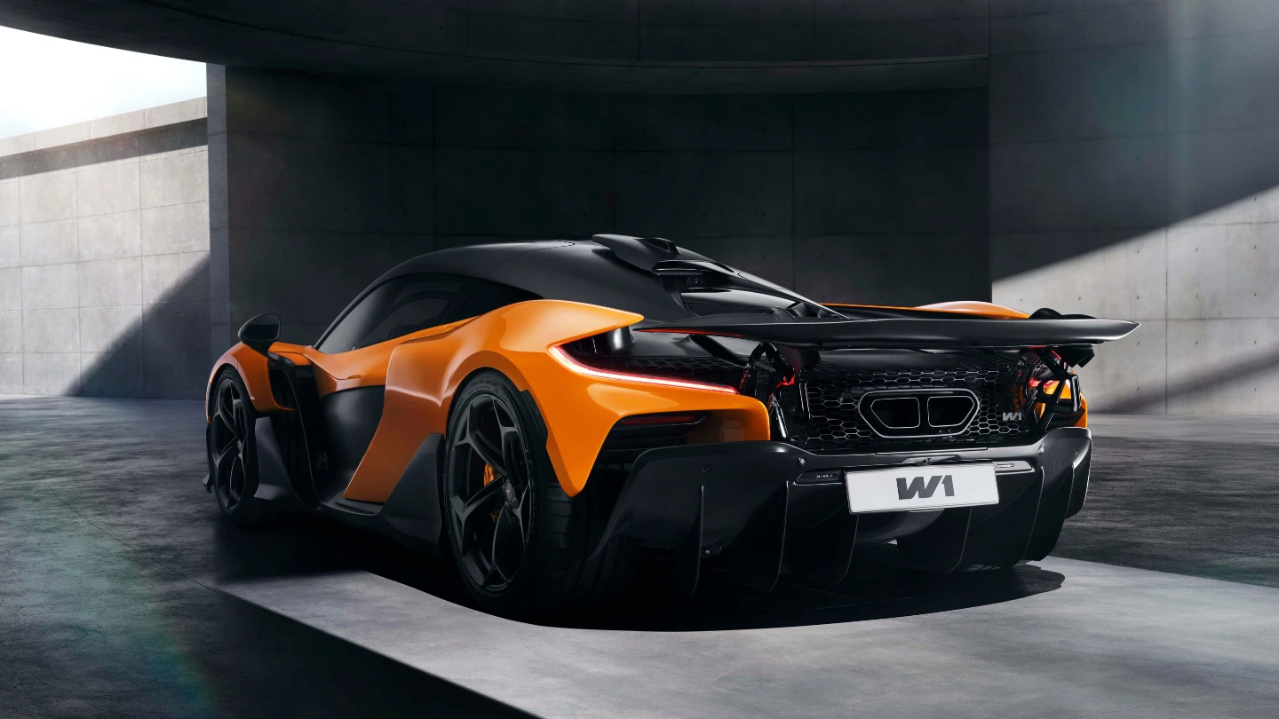 McLaren W1 exterior rear