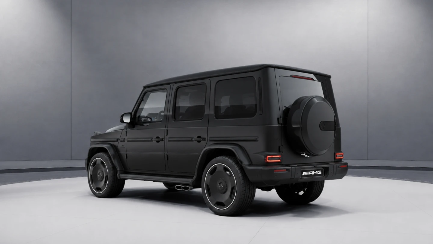 Mercedes-AMG G63 Two-Finish Edition exterior rear side