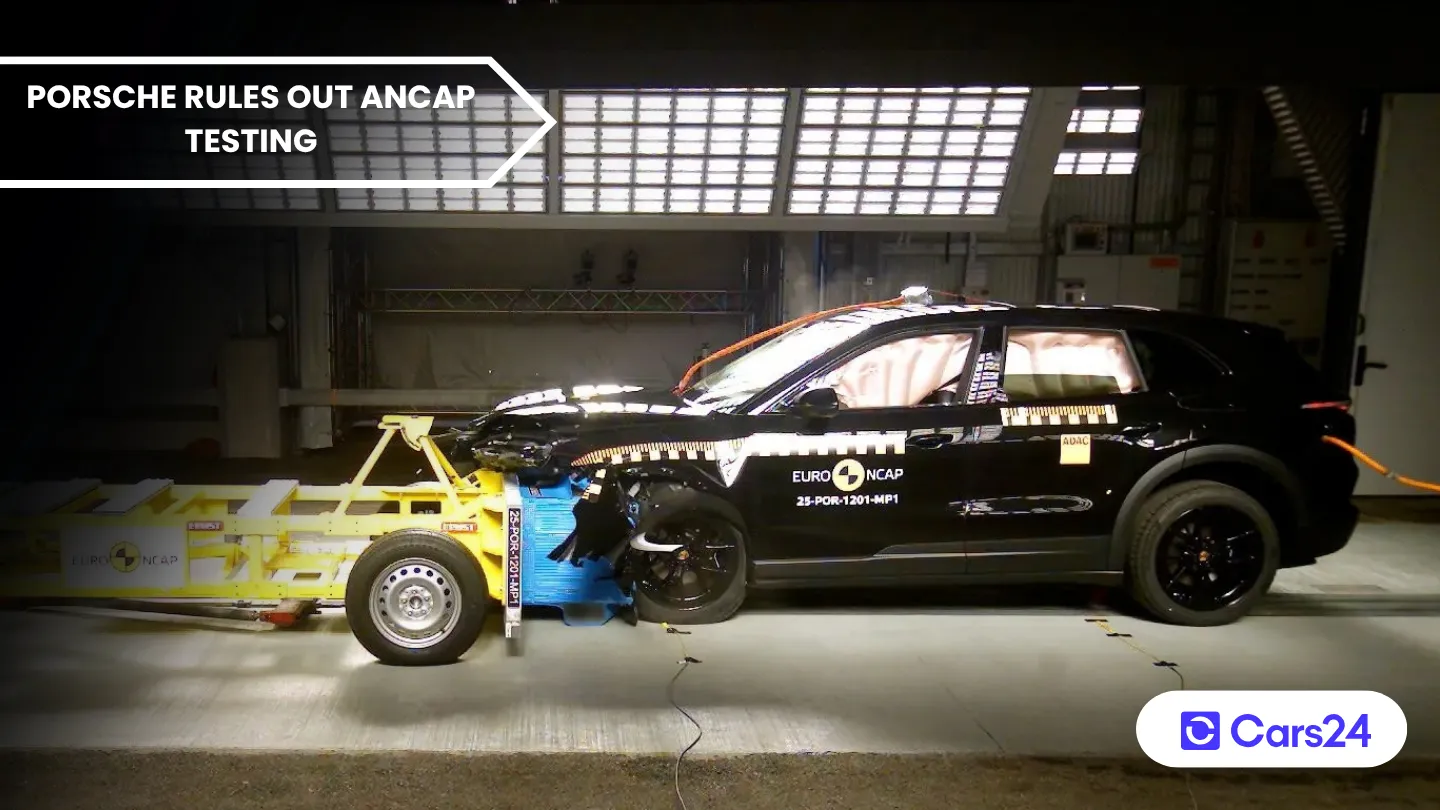 Porsche rules out ANCAP testing for its models banner