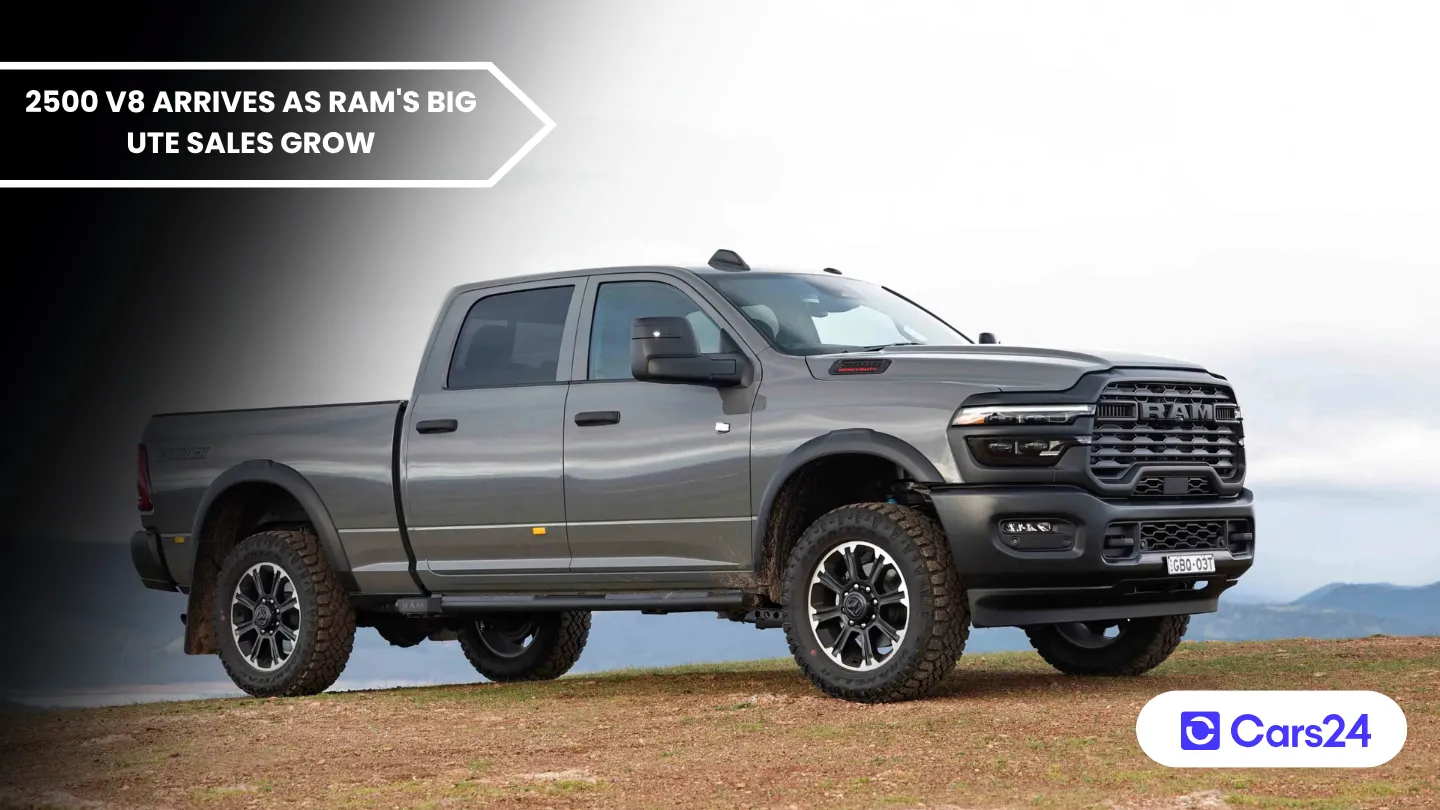 Ram 2500 Warlock V8 arrives as brands big ute sales grow banner