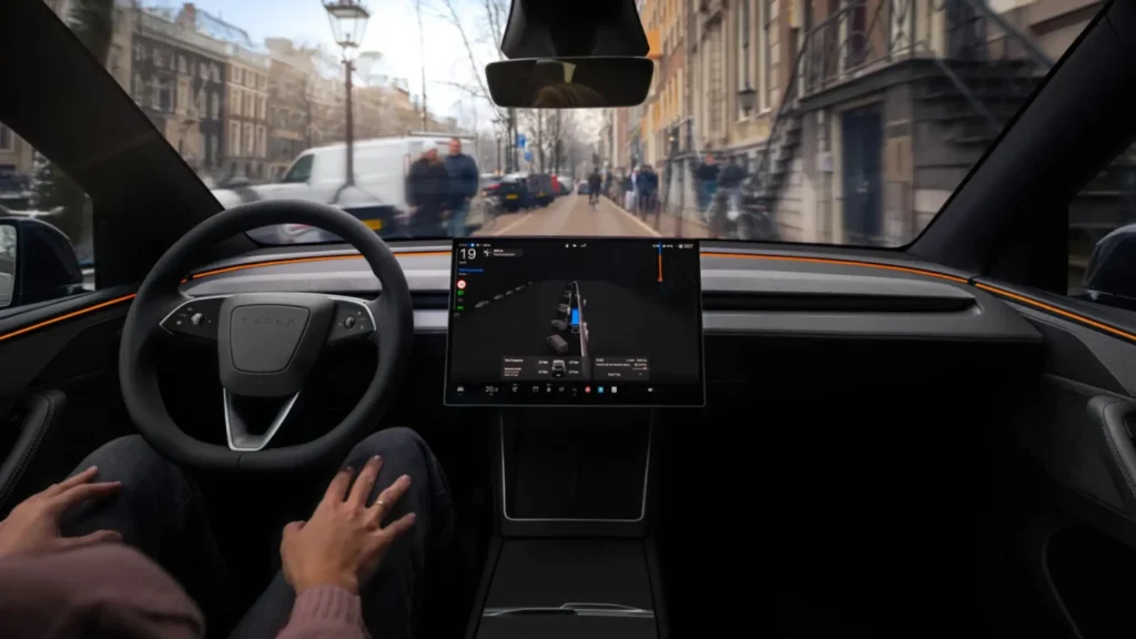 Telsa full self driving supervised