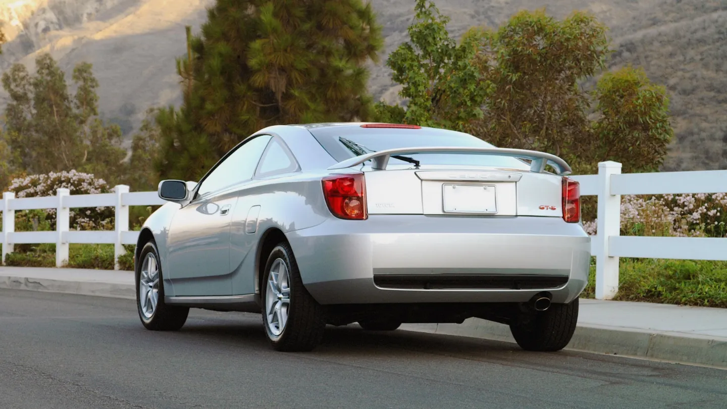 Toyota Celica seventh generation exterior back