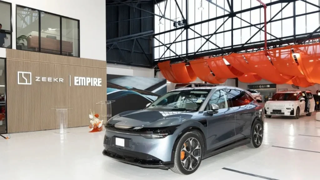 Zeekr first global body repair centre sydney australia
