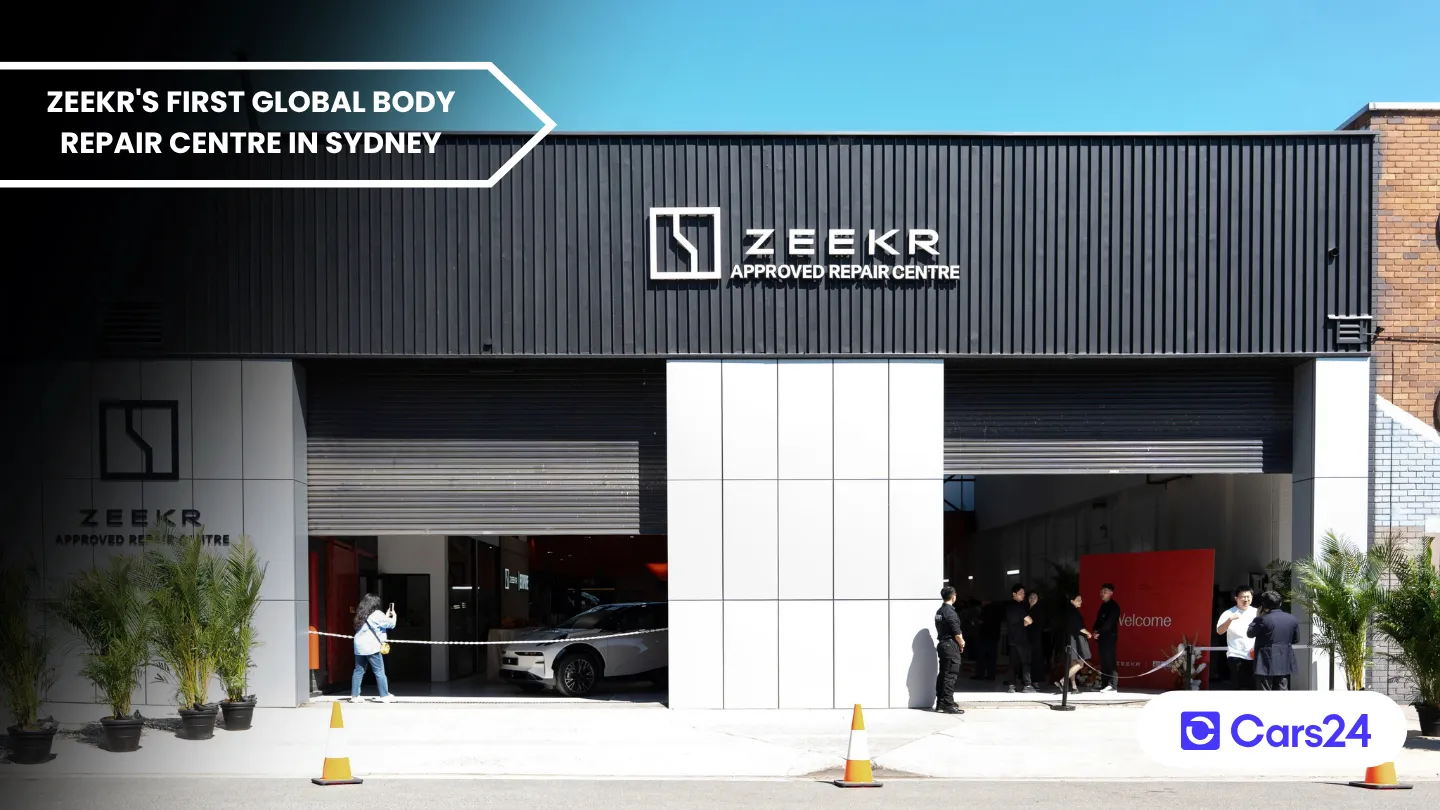 Zeekr opens its first global body repair centre in Australia banner