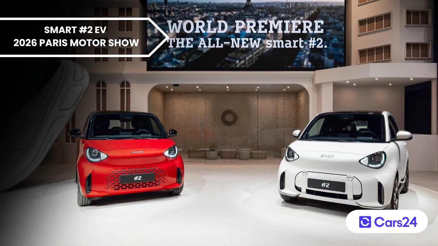 2-seat Smart #2 EV revealed at the 2026 Paris Motor Show banner